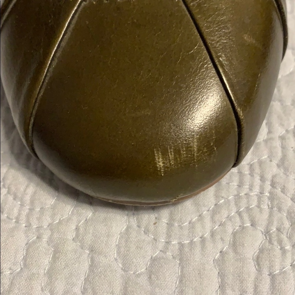 Seychelles olive green wedge size 10 - Picture 3 of 6